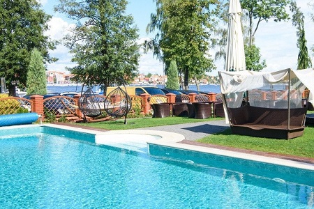 Hotel Mikołajki Masurische Seen Freizeit in Mazurach Tourismus Polen